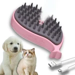 Mrhn Cat Steam Brush - Self Cleaning Steamy For Massage, Pink. Fixed Price $14.33.