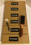 Groomage 2 In 1 Pin And Boar Bristle Brush Pet Dog Cat Sheeding Brushes Lot Of 6. Fixed Price $40.00.