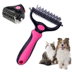 Pet Shedding Brush Grooming 2 Sided Undercoat Dog Cat Comb Tool Pets New. Fixed Price $8.75.