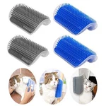 Double2c Cat Self Groomer 4 Pack Wall Corner Groomers With Catnip Soft Fa.... Fixed Price $16.37.