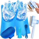 Nooepc 6pcs Dog Washing Gloves Pet Grooming Bath Supplies Blue. Fixed Price $16.84.