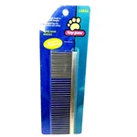 Top Paw Pet Comb Large Silver Long Hair Breeds Dual Length Teeth Rounded Tips. Fixed Price $7.29.