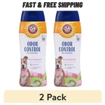 (2 Pack) Arm & Hammer Dog Deodorizing Shampoo - Kiwi Blossom 20oz New. Fixed Price $18.89.