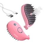 Pmpacks Cat Steam Brush For Shedding Pets 3 In 1 Function, Spritz Defur Pink. Fixed Price $15.39.