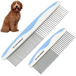 Metal Dog Combs For Grooming Matting, Doodle Brush, Dematting Pet Comb, Groom.... Fixed Price $22.36.