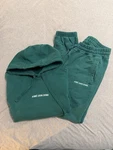 2021 Aime Leon Dore Green Uniform Logo Hoodie And Sweatpants Set Sz M Medium. Fixed Price $119.99.