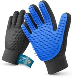 Pet Hair Remover Glove - Gentle Grooming Brush Deshedding 2 In 1. Fixed Price $12.02.