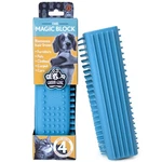 Groom Genie Magic Pet Block Brush Hair Remover For Cat & Dog - Sky Blue. Fixed Price $8.99.
