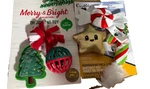Merry & Bright Cosmic Ourpets Holiday Catnip Cane Ball Tree Star Candy Cat Toy. Fixed Price $16.99.