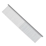 Pet Steel Grooming Tool Poodle Finishing Butter Comb 7 1/2-inch L Silver Dog .... Fixed Price $13.89.