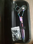 Master Grooming Tools 5200 Series Rainbow Shears Unused W/ Case & Inserts. Fixed Price $40.99.