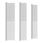 Jigfew 3 Pack Metal Comb For Dogs,cat Grooming Comb,dog Combs,doodle Comb,she. Fixed Price $19.49.