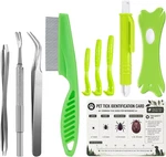 10-in-1 Tick Removal Tool Kit For Dogs & Cats, Safe No-squeeze Remover Set. Fixed Price $15.99.