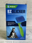 Petlovers Ezslicker Premium Self Cleaning Slicker Brush For Cats & Dogs. Fixed Price $11.02.
