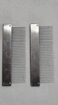 (2) Vintage Resco 80m Medium Metal Comb Dog/pet Grooming. Fixed Price $45.00.