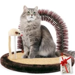Happi N Pets Original Cat Arch Self Groomer Massager, Grooming Brush Wit. Fixed Price $31.50.