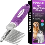 Poodle Dematting Fur Rake Comb Brush For Dogs And Cats - Long 2.5" Steel Safety. Fixed Price $24.99.