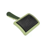 Coastal Dog Slicker Brush, Green - Grooming Medium (6.75" L X 4.25" W),. Fixed Price $22.34.