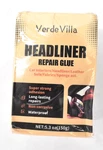 Verdevilla Headliner Repair Glue Car Adhesive W Brush Fabric Upholstery Set. Fixed Price $12.89.