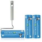 Extra Sticky Large Surface Lint Roller, 6.3'' Giant Roller For Pet Hair,.... Fixed Price $26.40.