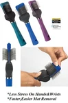 Master Grooming Tools Pro Pet Single Wide Flexible Slicker Mat Breaker Brush Dog. Fixed Price $14.99.