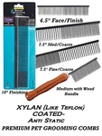Master Grooming Tools Xylan(like Teflon)steel Dog Cat Pet Comb Greyhound Finish. Fixed Price $24.29.