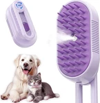 Cat Brush Steam Rechargeable Steamy Pet Grooming For Shedding, Water S. Fixed Price $30.99.