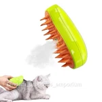 3 In1 Cat Steam Brush, Steamer Brush For Massage, Rechargeable Slicker B. Fixed Price $25.00.