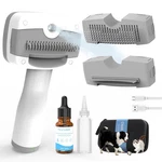 Pet Steam Brush For Dogs & Cats,5-in-1 Self-cleaning Dog With 3 Swap. Fixed Price $37.46.