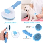 Us 1 Pack Self Cleaning Slicker Brushes For Dogs Cats Pet Grooming Brush Tool. Fixed Price $5.49.