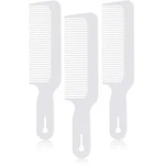 Boao 3 Pieces Barber Combs Flat Top Clipper Count (pack Of 1), White. Fixed Price $9.11.