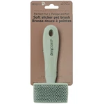 Dexypaws: Soft Slicker Pet Brush - Sage Green, Dog & Cat Grooming Tool. Fixed Price $24.99.