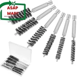 Patelai 6 Pcs Stainless Steel Wire Bore Brush 8/ 10/ 12/ 15/ 17/ 19 Mm. Fixed Price $16.61.