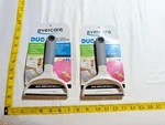Two Pack Evercare Duo Pet Hair& Lint Remover Dualsided Reusable Metal& Delicate. Fixed Price $19.99.