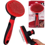 Warren London Self-cleaning Cat Pin Brush Push-button Fur Ejector, Black. Fixed Price $22.92.