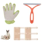 Pet Hair Removal Tool, Portable Flexible Cat Massager,2 In 1 Grooming Glo.... Fixed Price $45.59.