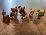 Funko Paka Daisy Dukes Dogs Set Of 5. Fixed Price $20.00.