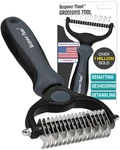 Maxpower Dual-sided Pet Grooming Rake For Dogs & Cats Dematting Tool. Fixed Price $24.99.