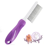 Genpepado Grooming Comb For Dogs And Cats With Matted Hair, Detangling Purple. Fixed Price $15.91.
