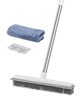 Vevor Pet Hair Removal Broom 58.46 In Adjustable Long Handle Rubber. Fixed Price $19.99.