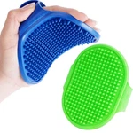 2 Pack Dog Grooming Brush, Premium Soft Silicone Pet Bath Brushes With Adjust.... Fixed Price $11.76.