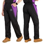 Noverlife Breathable X-large, Black & Purple Pants (with Embroidery Pattern). Fixed Price $26.11.