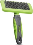 Petio Basics Curry Comb Massaging Dog & Cat Grooming Brush Features, Soft Rubber. Fixed Price $6.85.