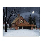 Stupell Industries Night Before Christmas Barn Canvas Wall Art Design By Bill.... Fixed Price $41.64.