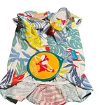 Pet Circle Dog Polo Shirt,"hawaiian Style", Medium (read Size) Brand New W/tags. Fixed Price $6.84.