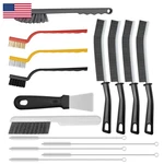 Aonez 15pcs Crevice Cleaning Brush Hard Bristle Scrub Brushes Tools. Fixed Price $10.36.