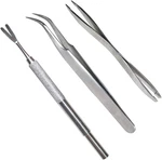 3 Pack Tick Remover Tool Set Stainless Steel Kit For Cats And Dogs. Fixed Price $11.25.
