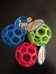 Jw Pet Holee Roller Ball Dog Chew Treat Bouncy Toy Bundle Of 3 Small Inch. Fixed Price $17.95.