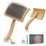 Bobopal Dog Slicker Brush For Shedding,dog Long Haired Dogs & Remove T. Fixed Price $39.52.