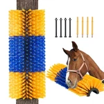 Vevor Livestock Scratching Brush 17.1 In Horse Scratcher For Itch Relief. Fixed Price $20.95.